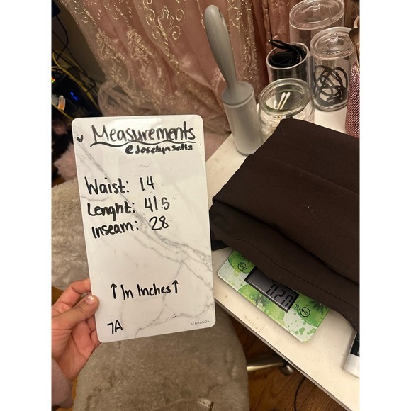 NWT Nasty Gal Buttoned‎ Top Trouser Chocolate Brown Size US 4 - Picture 3 of 10